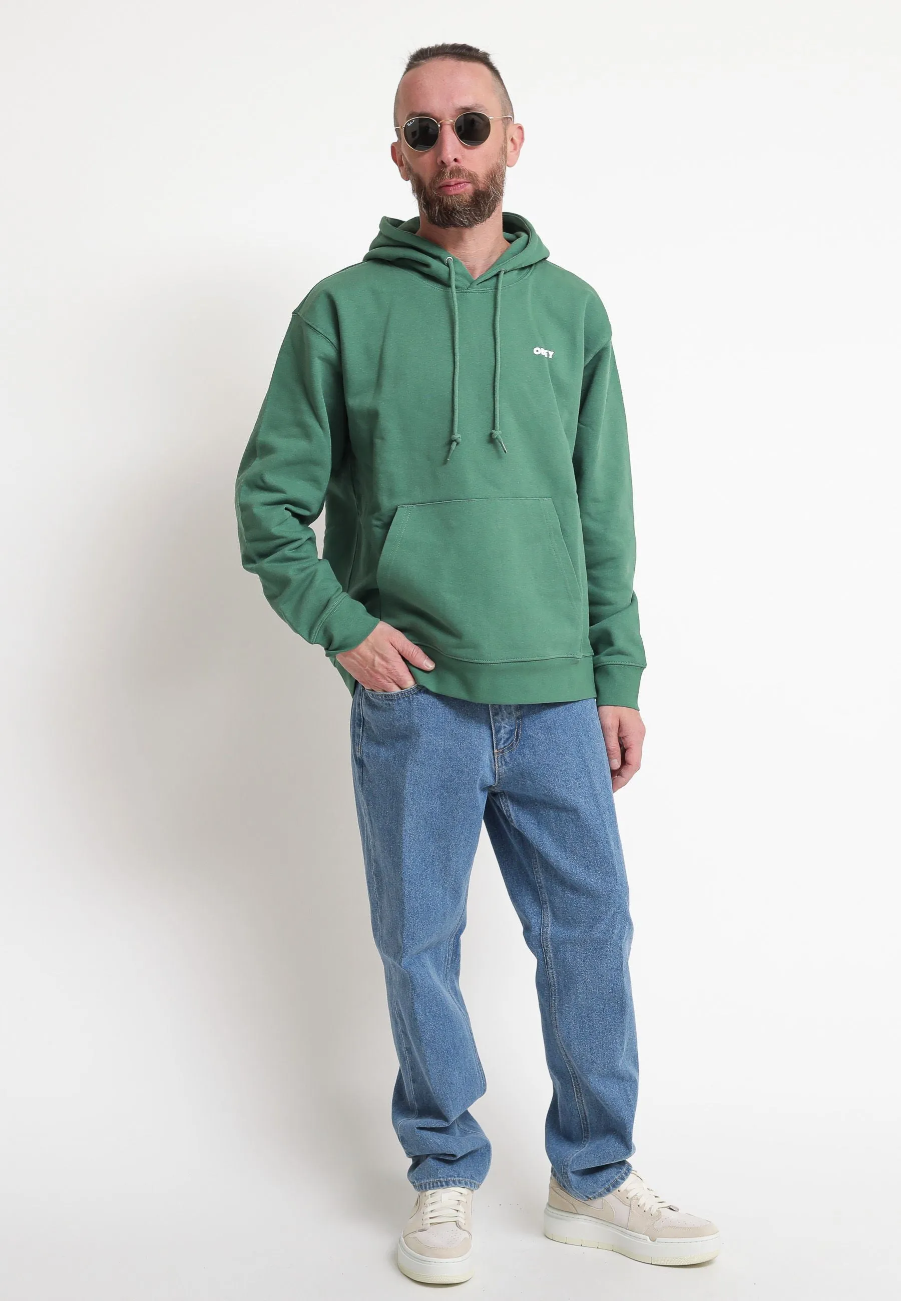 Obey Bold Hood - Palm Leaf