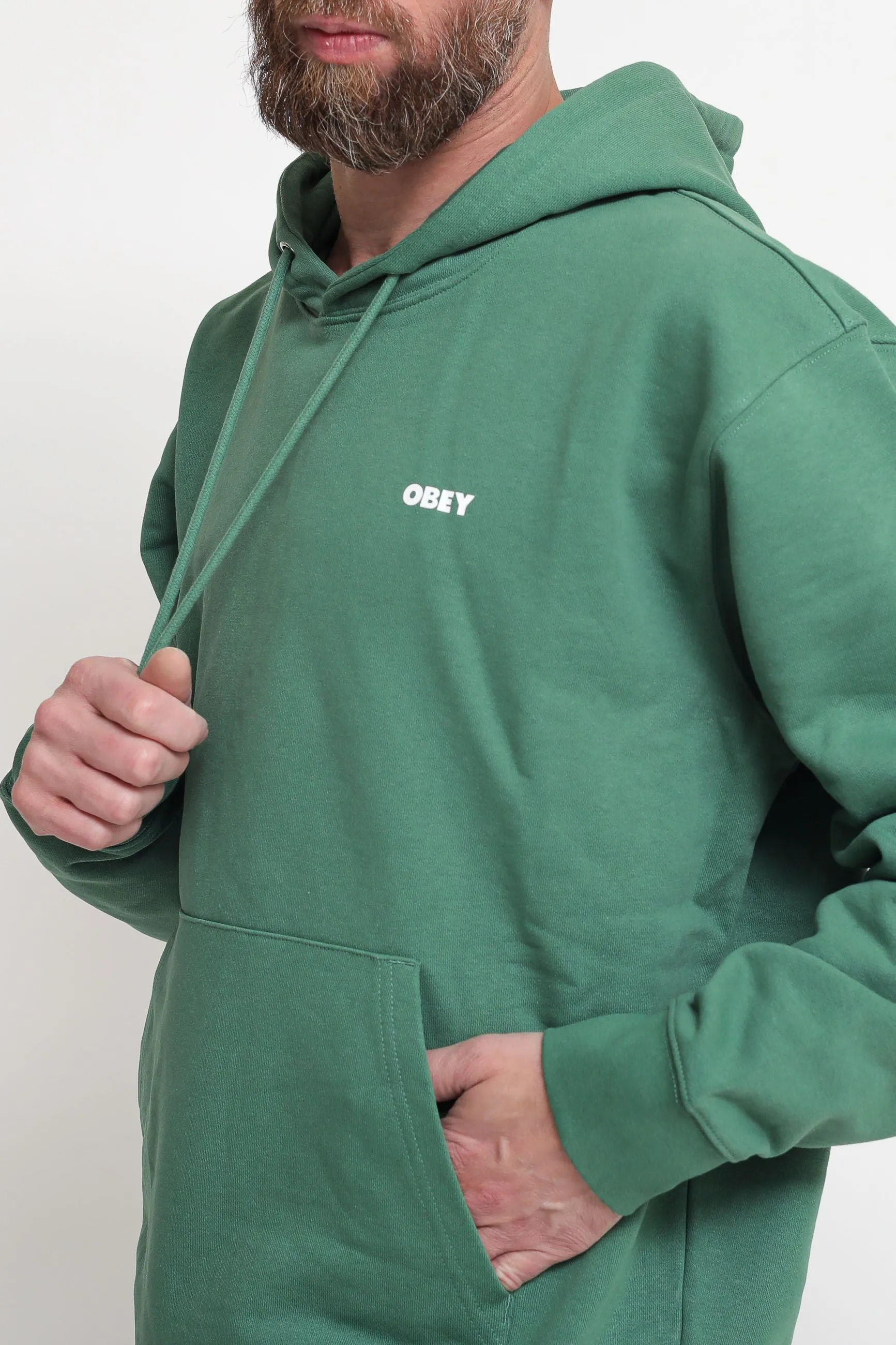 Obey Bold Hood - Palm Leaf