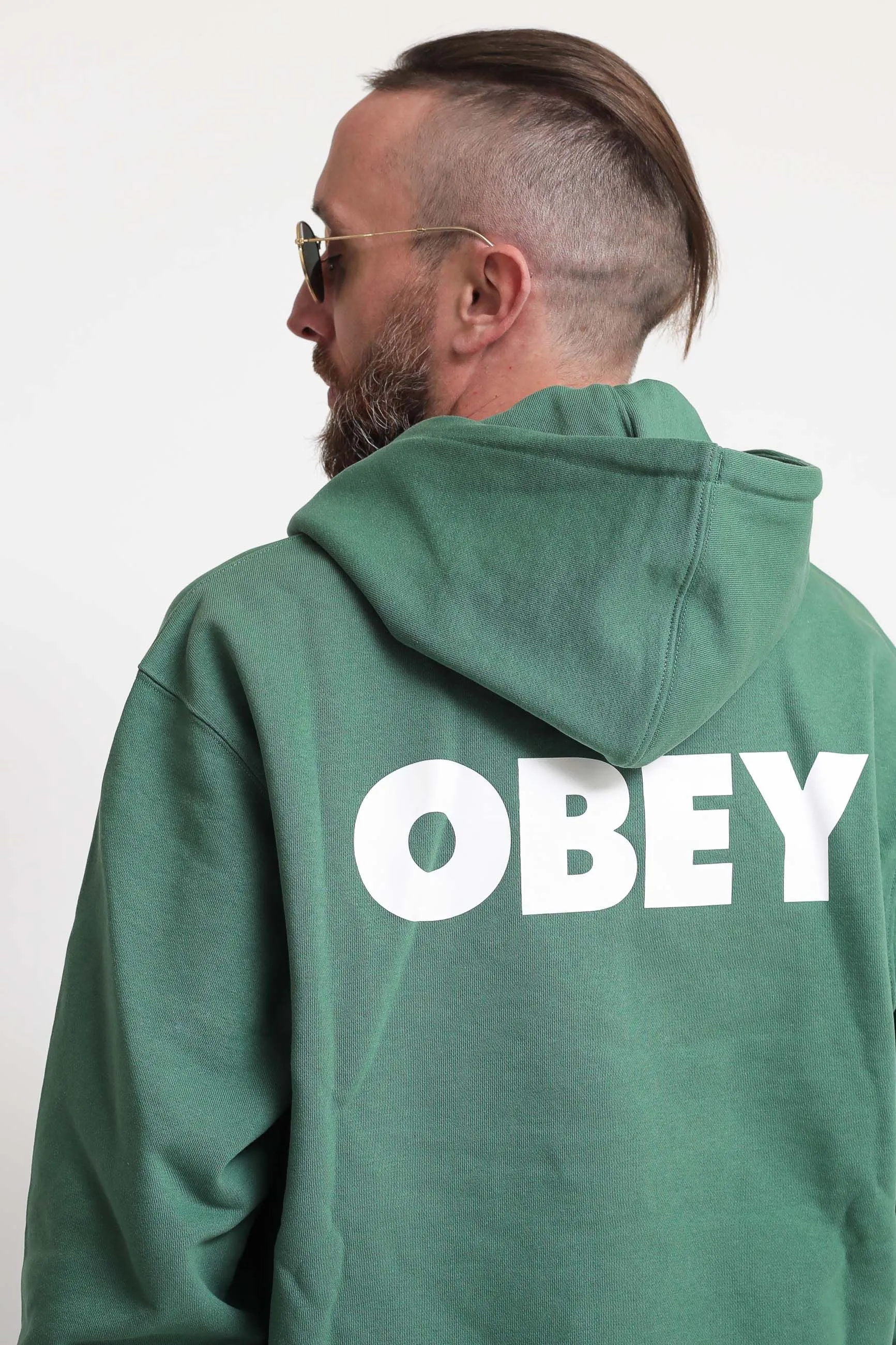 Obey Bold Hood - Palm Leaf