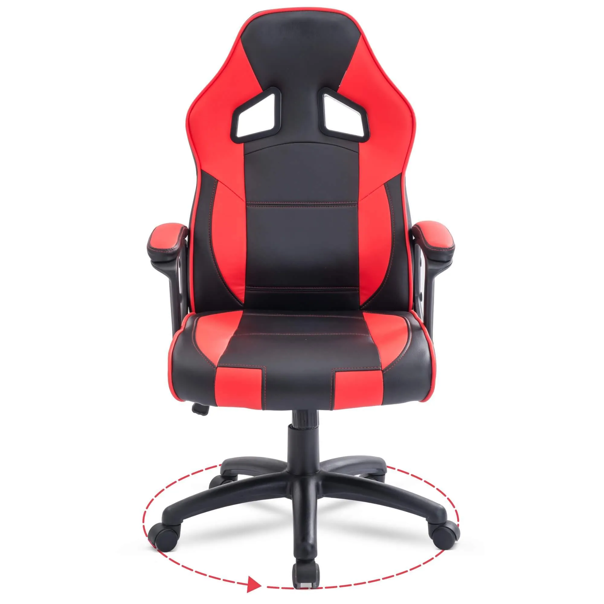 Olsen & Smith Executive Office Desk Chair Swivel PC Computer Office Desk Chairs with Arms and Back Support for Home & Office & Gaming Chair Use for Adults