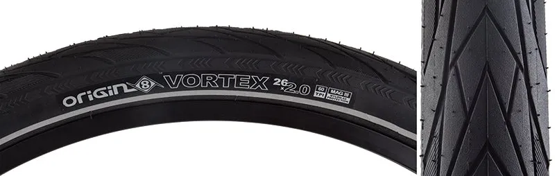 Origin8 Vortex Wire Belt Tires Black