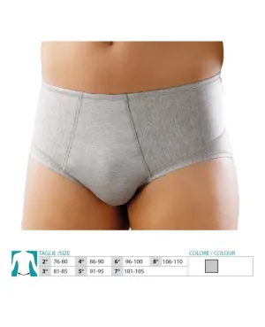 Orione Elastic Supporting Briefs - Male Open Version - Ref. 508 ST