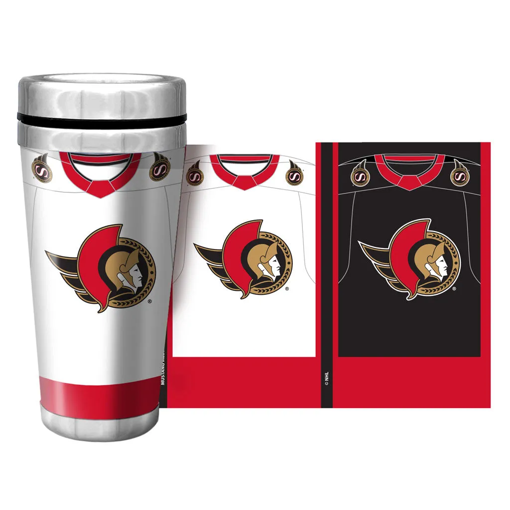 Ottawa Senators Travel Mug | Jersey Full Wrap 16 oz.