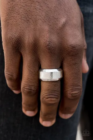 Paparazzi - Checkmate - Silver Men's Ring