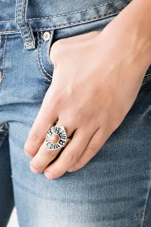 Paparazzi Homestead for the Weekend - Brown Stone Ring