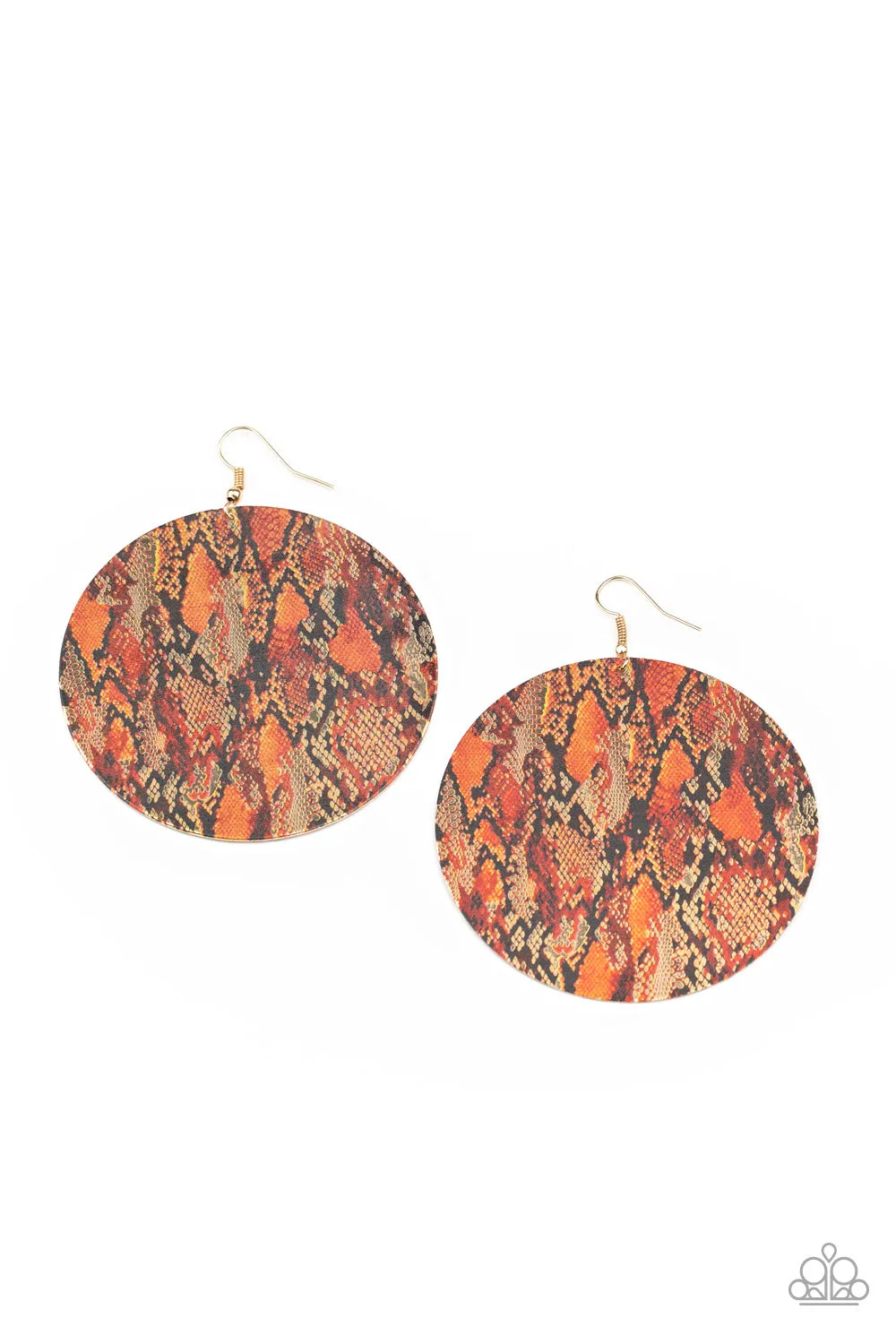 Paparazzi - I'm Only Animal - Multi Earrings