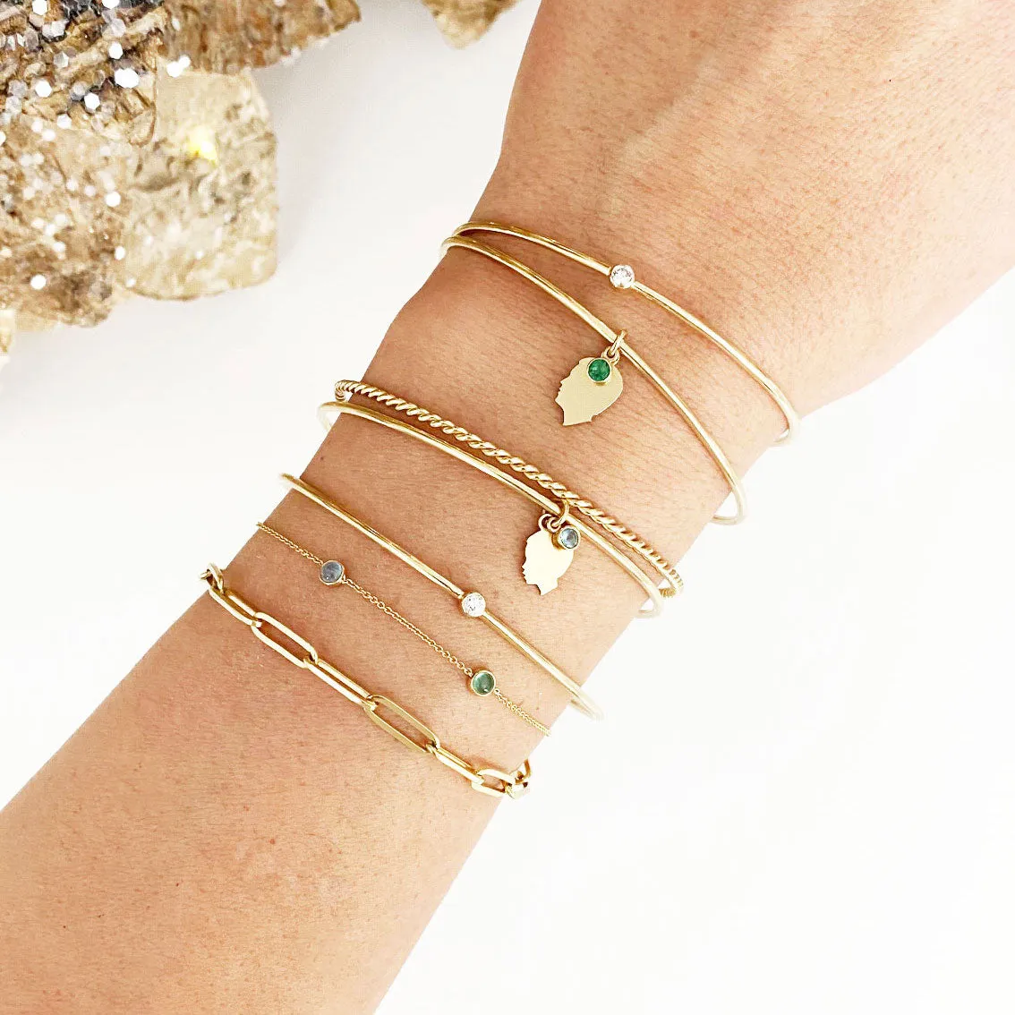 Paperclip Chain Bracelet - Heavy Weight