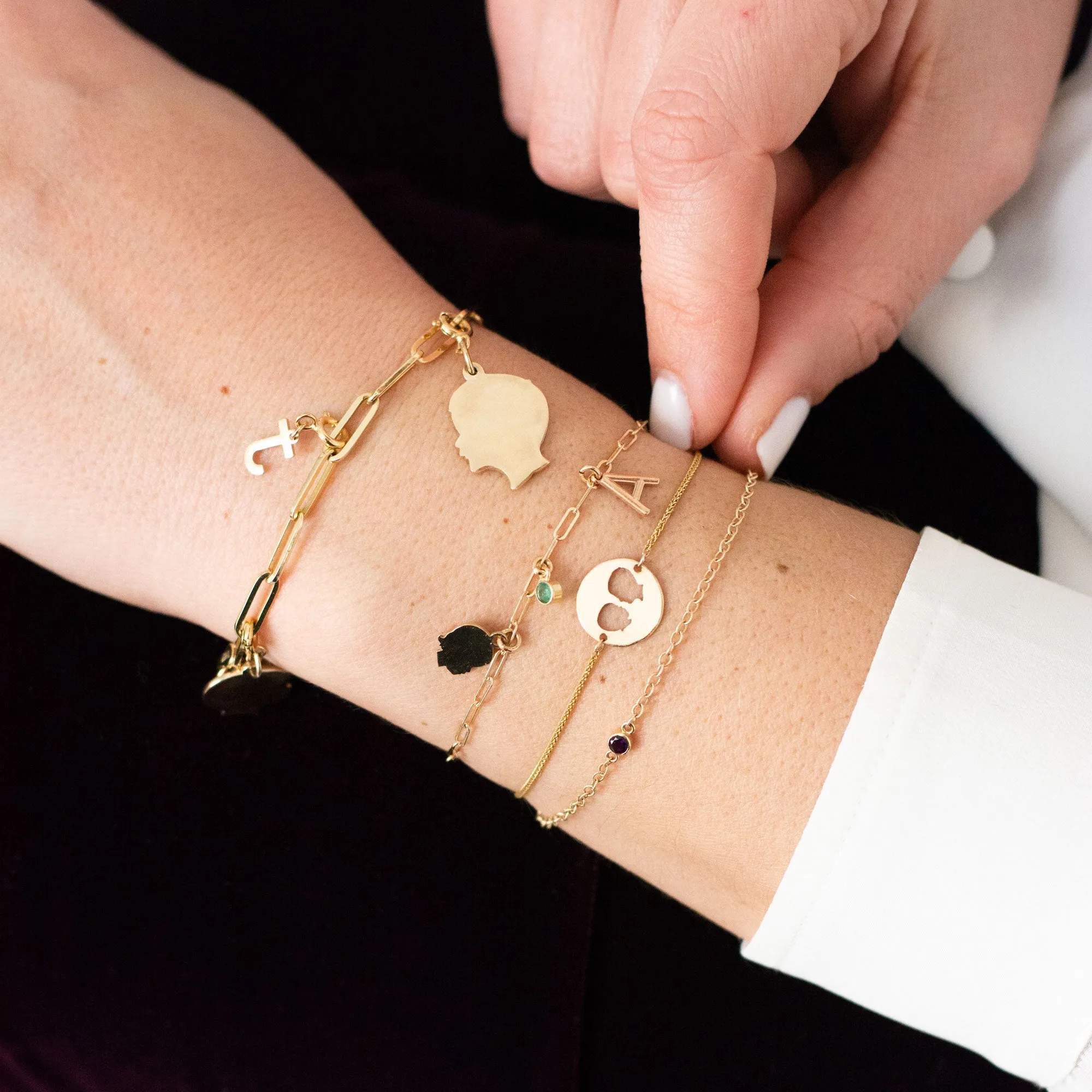 Paperclip Chain Bracelet - Heavy Weight
