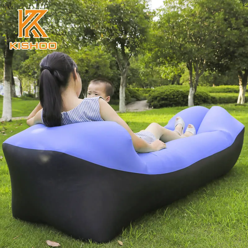 Pillow Sofa Air Inflatable Lazy Hangout Air Bed Lounger Sleeping Bag