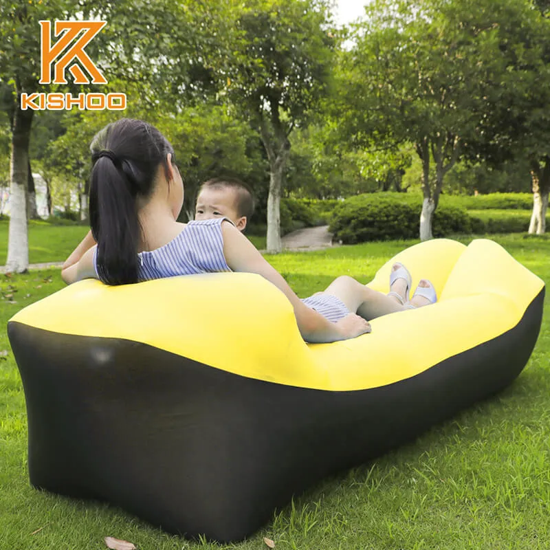 Pillow Sofa Air Inflatable Lazy Hangout Air Bed Lounger Sleeping Bag