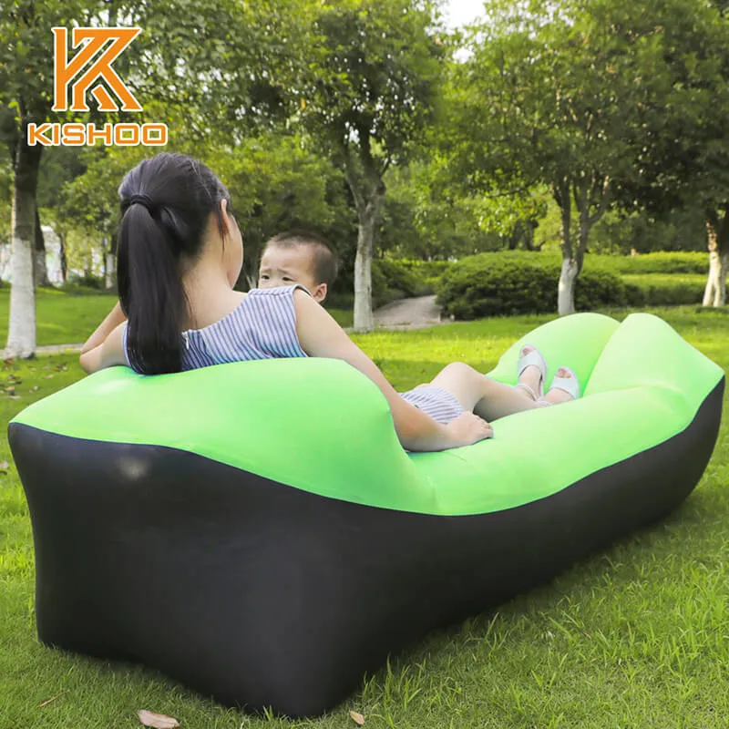 Pillow Sofa Air Inflatable Lazy Hangout Air Bed Lounger Sleeping Bag