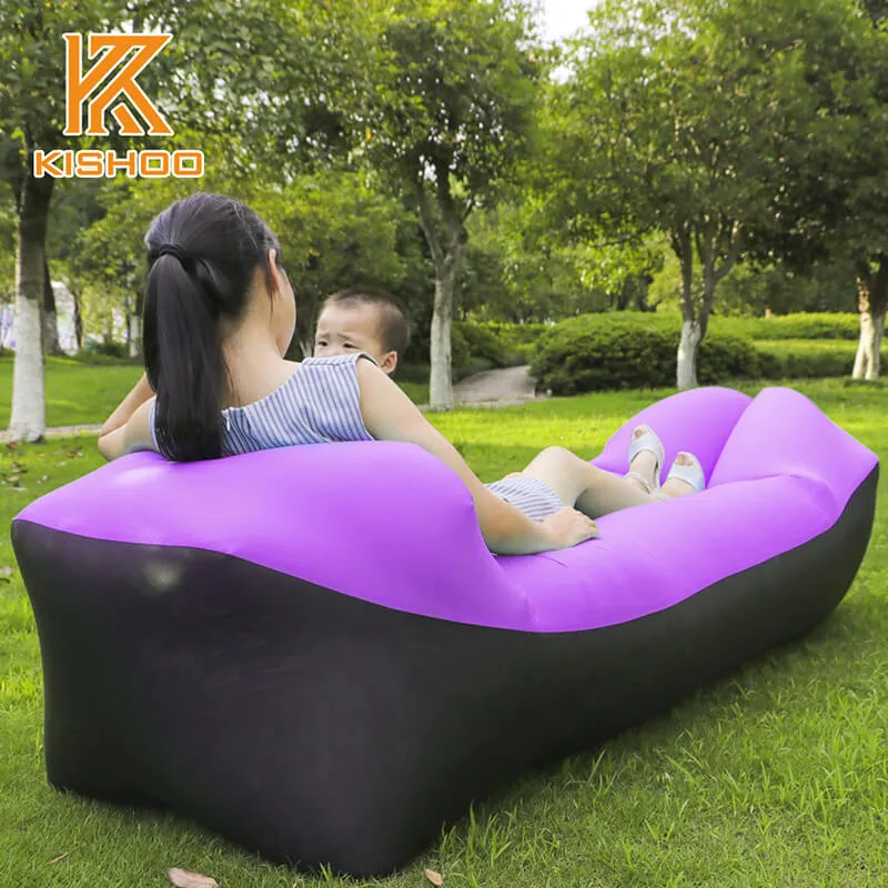 Pillow Sofa Air Inflatable Lazy Hangout Air Bed Lounger Sleeping Bag