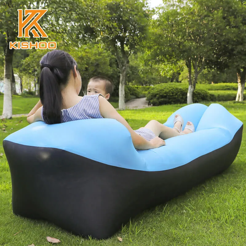 Pillow Sofa Air Inflatable Lazy Hangout Air Bed Lounger Sleeping Bag