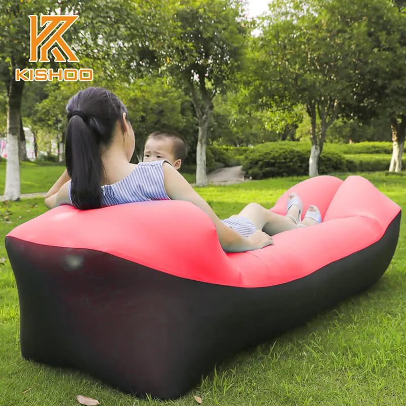 Pillow Sofa Air Inflatable Lazy Hangout Air Bed Lounger Sleeping Bag
