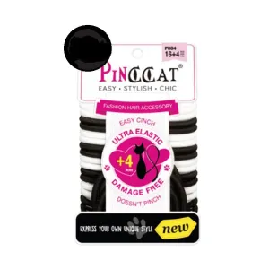 PINCCAT 004 16 4 BLACK AND WHITE HEAD BANDS