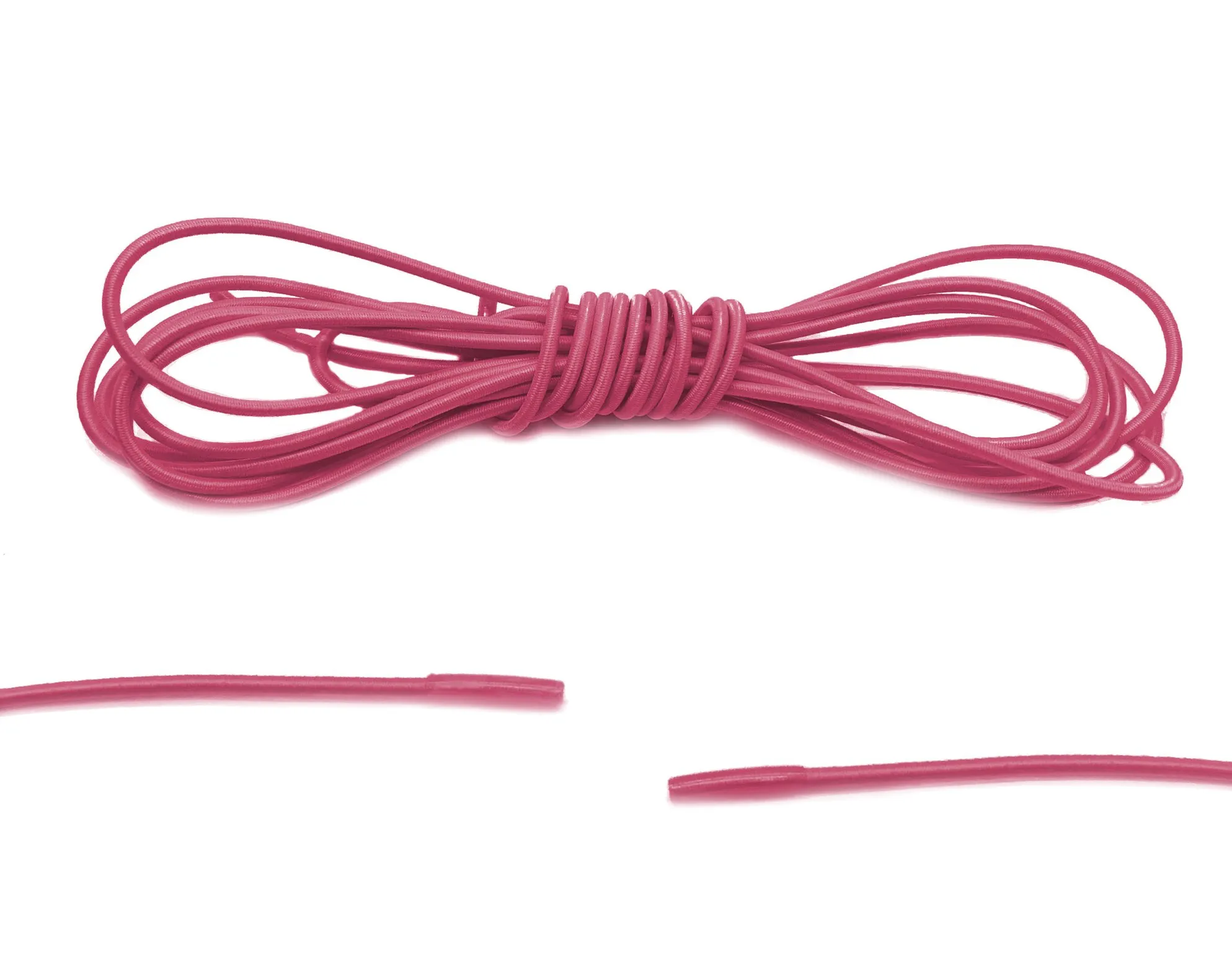 Pink Elastic Laces