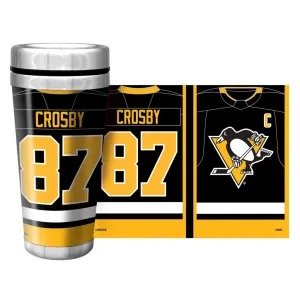 Pittsburgh Penguins Sidney Crosby Travel Mug | Wallpaper Full Wrap 16 oz.