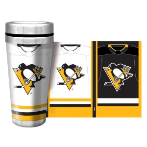 Pittsburgh Penguins Travel Mug | Jersey Full Wrap 16 oz.