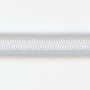 Polyester Elastic Cord (Soft Type) #01 White