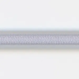Polyester Elastic Cord (Soft Type) #130 Snow Gray