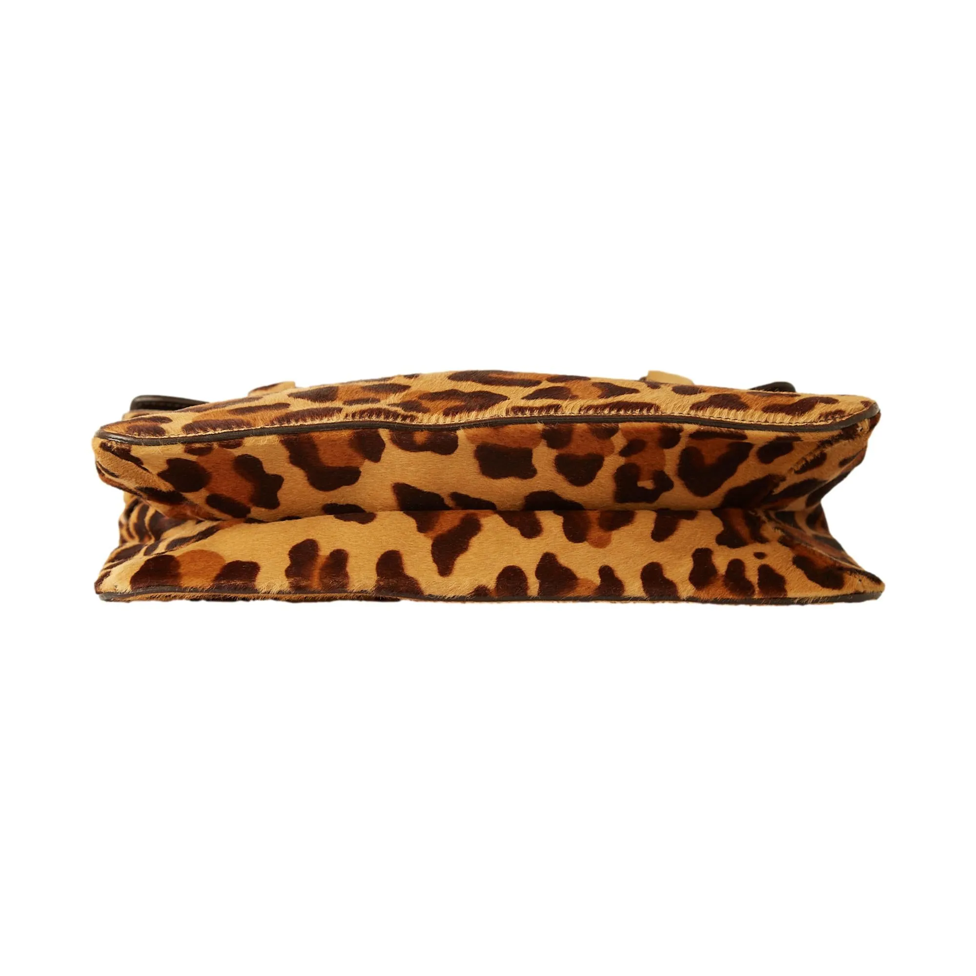 Prada Cheetah Calf-hair Shoulder Bag