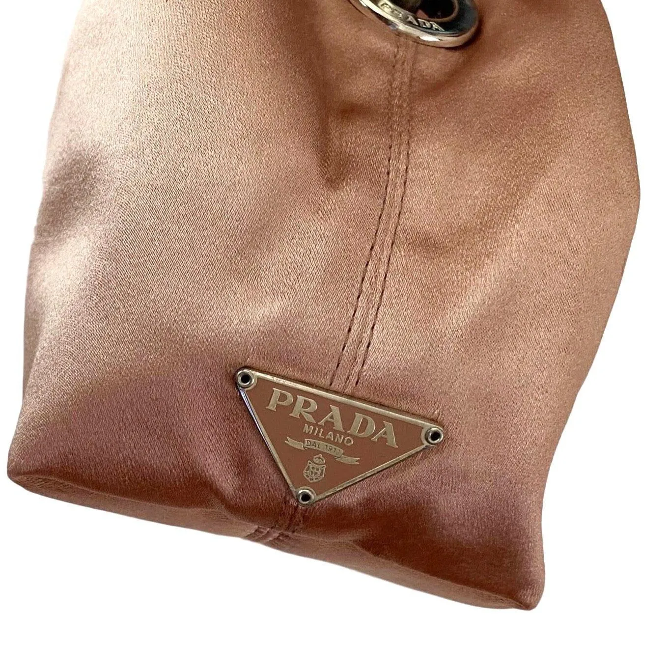 Prada Light Pink Mini Ring Handle Bag