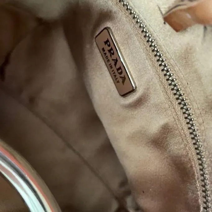 Prada Light Pink Mini Ring Handle Bag