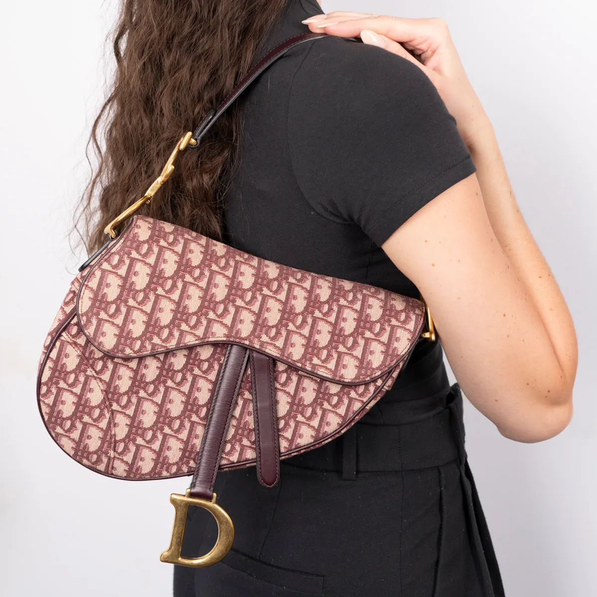 Pre-Owned Christian Dior Saddle Bag
