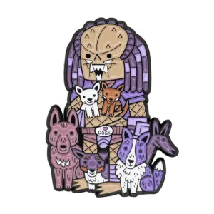 Predator Team Dogs Enamel Pin