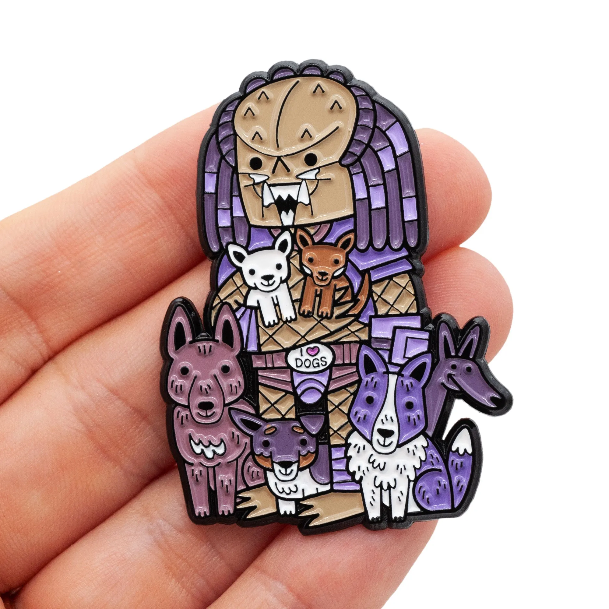 Predator Team Dogs Enamel Pin