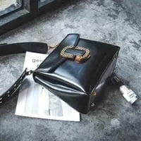 Punk Style Strap Luxury Shoulder Bag