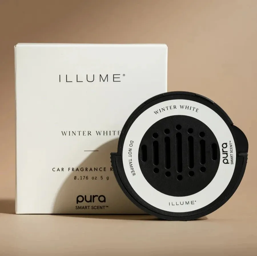 Pura: Car Refill in Winter White