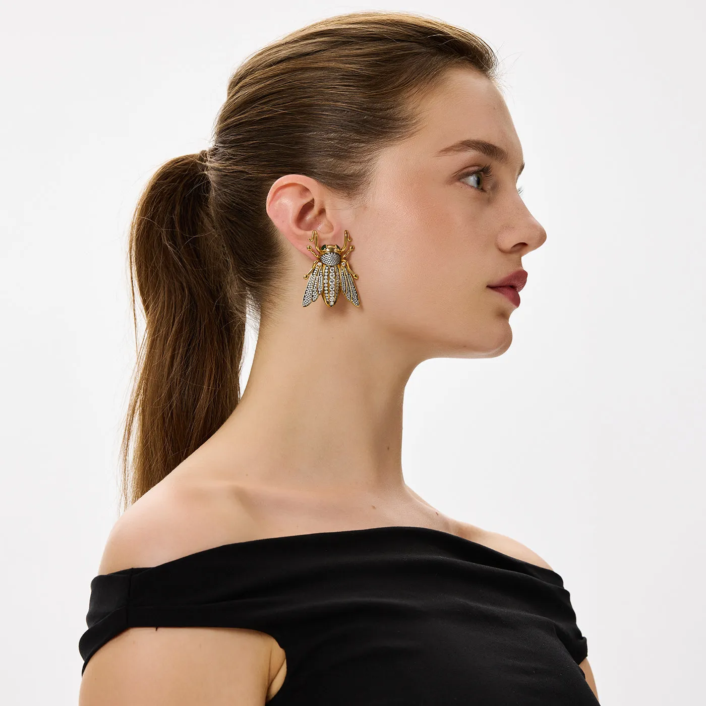 QUEEN BEE EARRINGS