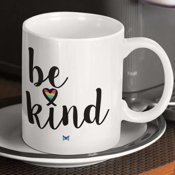 "Be Kind" Mug With Heart