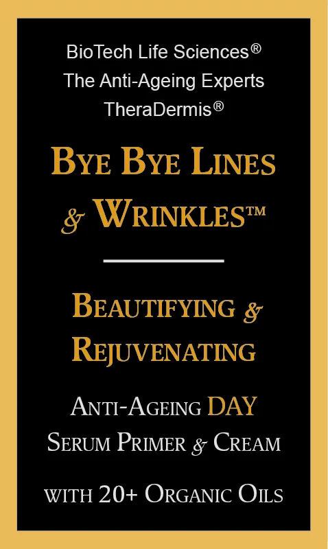 "Bye Bye Lines & Wrinkles" DAY - Face & Skin Rejuvenation - Increase Collagen, Minimise Pores, NAD  NMN Vitamin C   Niacinamide
