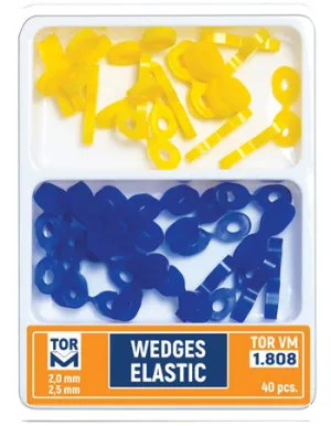 "Elastic" Fixing Wedges 40pcs