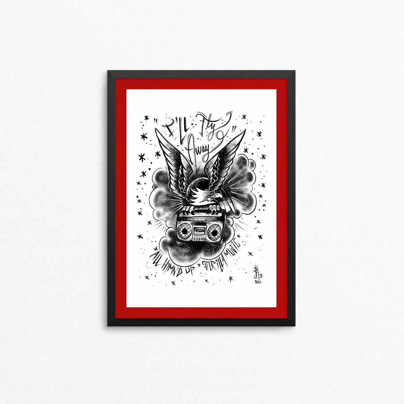 "I’ll Fly Away” Art Print