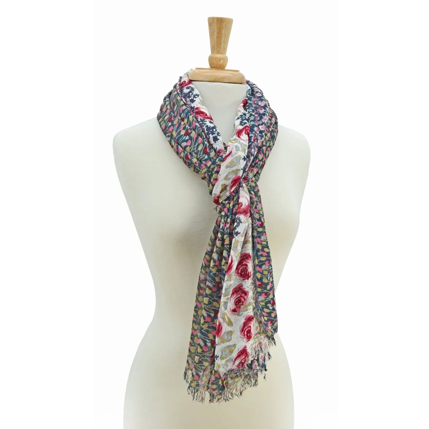 Rai Floral Print Scarf