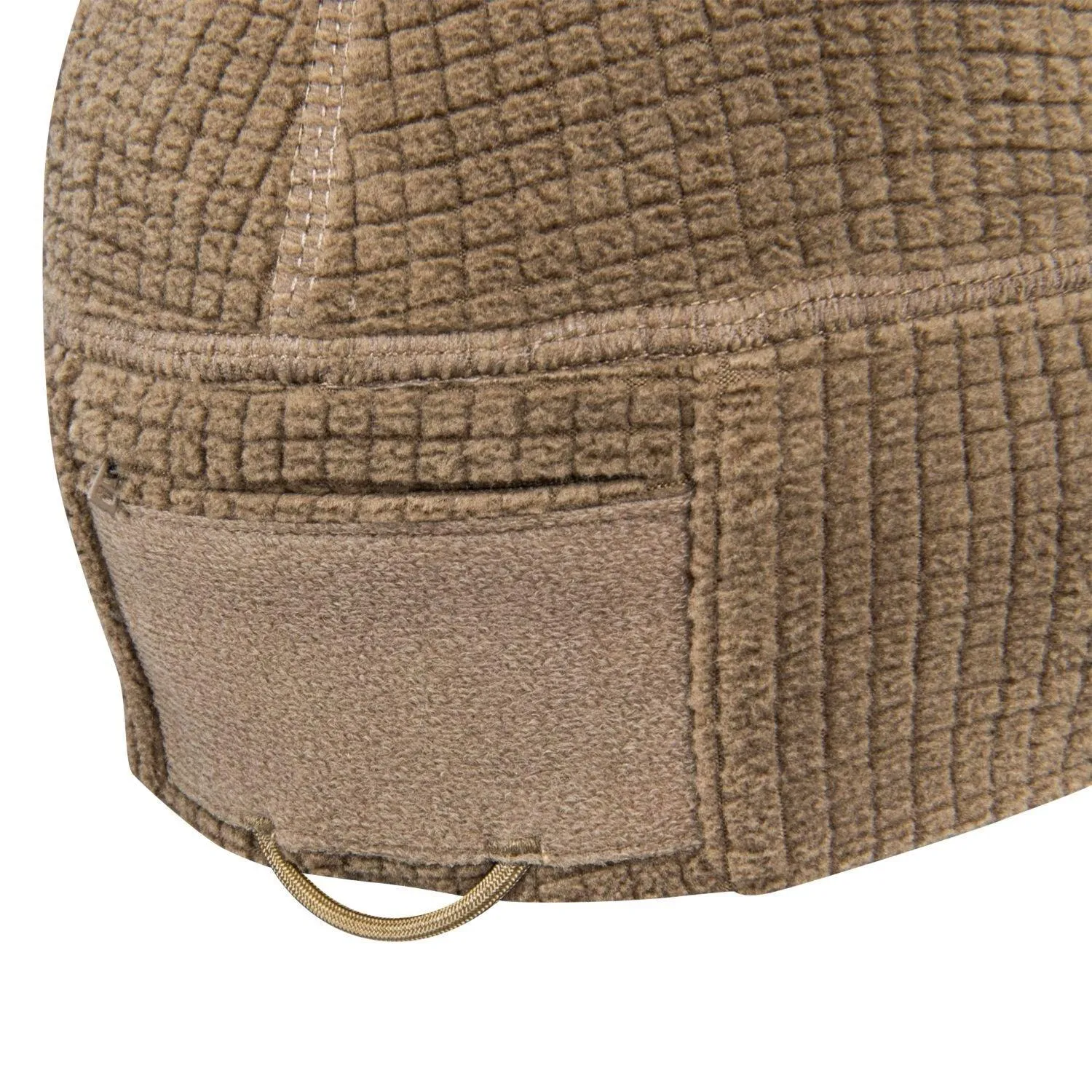 RANGE Beanie Cap - Grid Fleece - Black