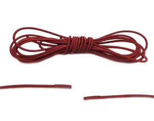 Red Elastic Laces