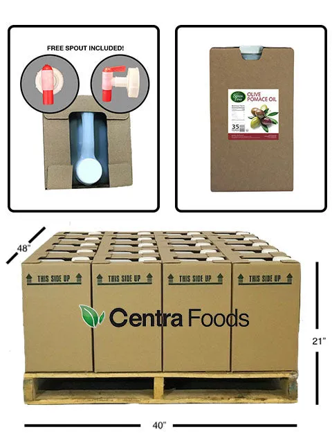 Refined Olive Pomace Oil - 35 Lb. Container