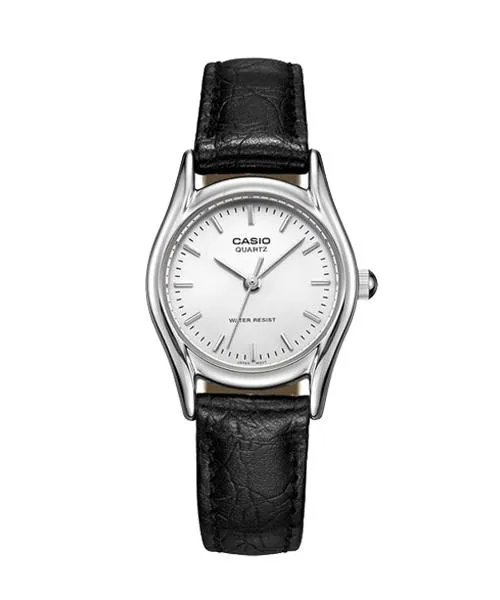 Reloj casual correa de cuero LTP-1094E-7A