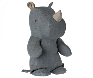 Safari Friends Small Rhino  - Blue Sand