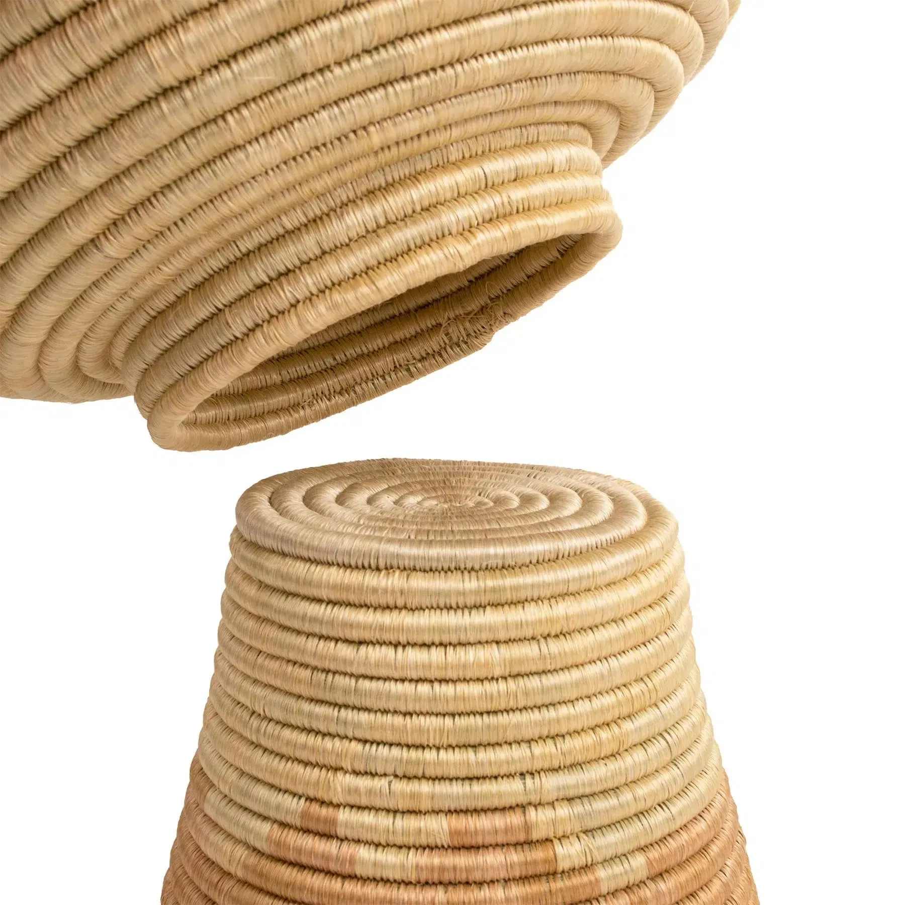 Sand Pedestal Bowl & Planter Duo - Refined