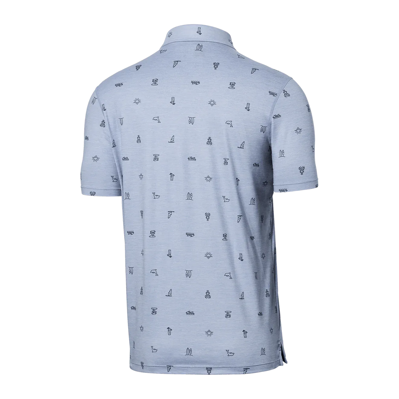 Saxx Mens Droptemp™ All Day Cooling Short Sleeve Polo