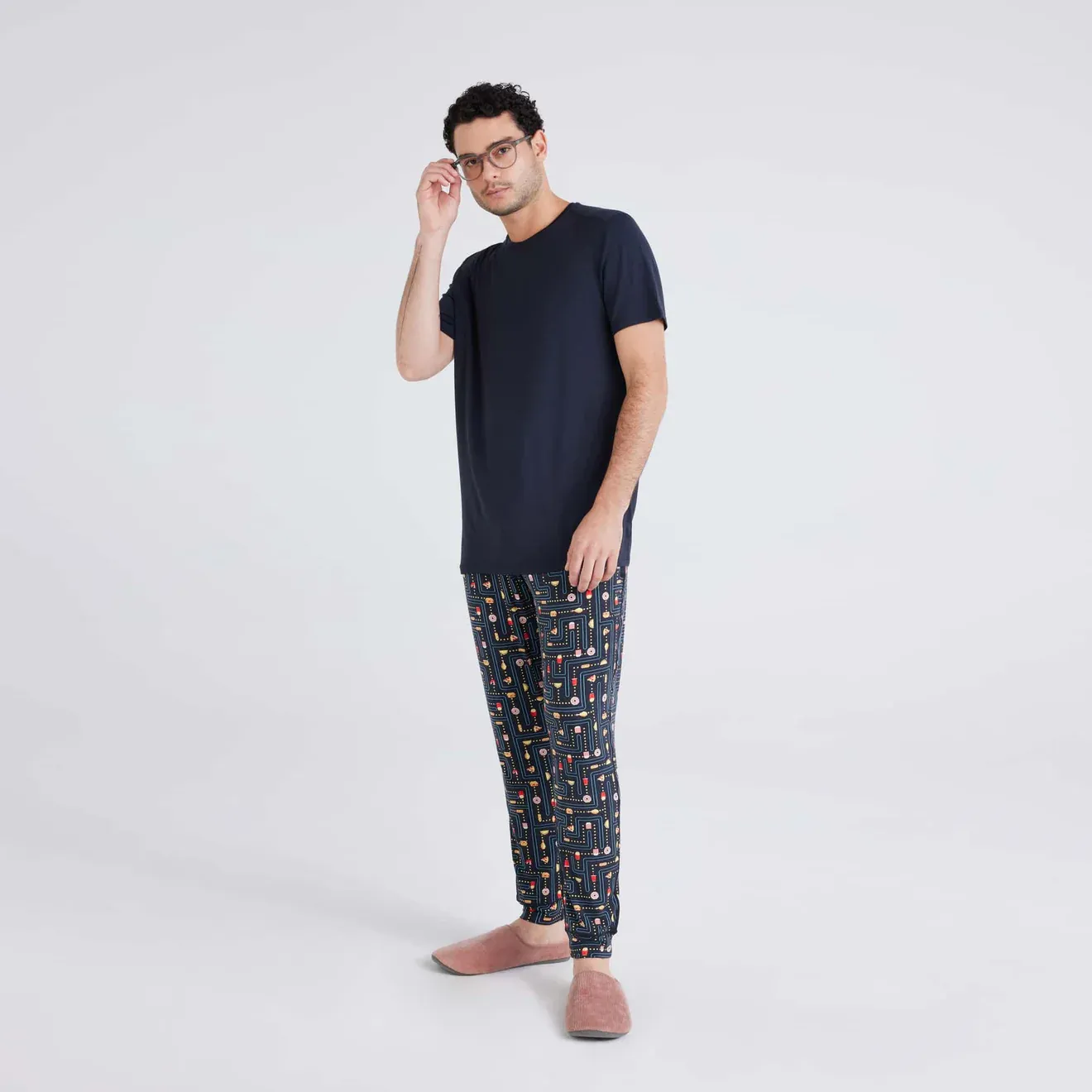 Saxx Mens Snooze Sleep Short Sleeve Tee