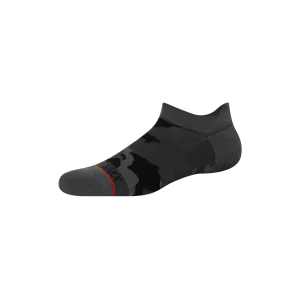 Saxx Mens Whole Package Low Show Socks - Supersize Camo/Black