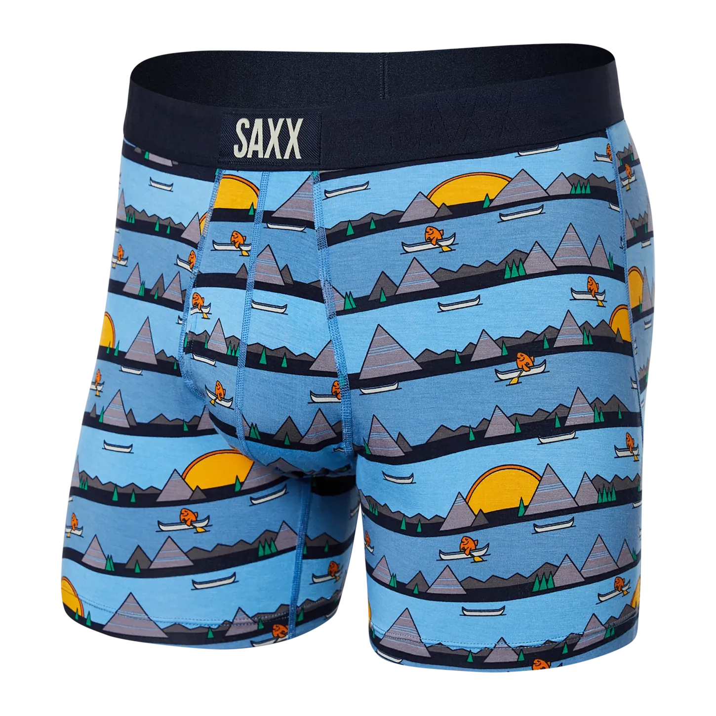 Saxx Ultra Underwear - Lazy River- Blue