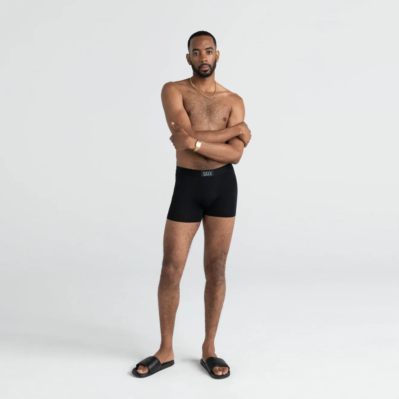 Saxx Vibe 5-Pack Underwear - Black/Grey Heather/Navy