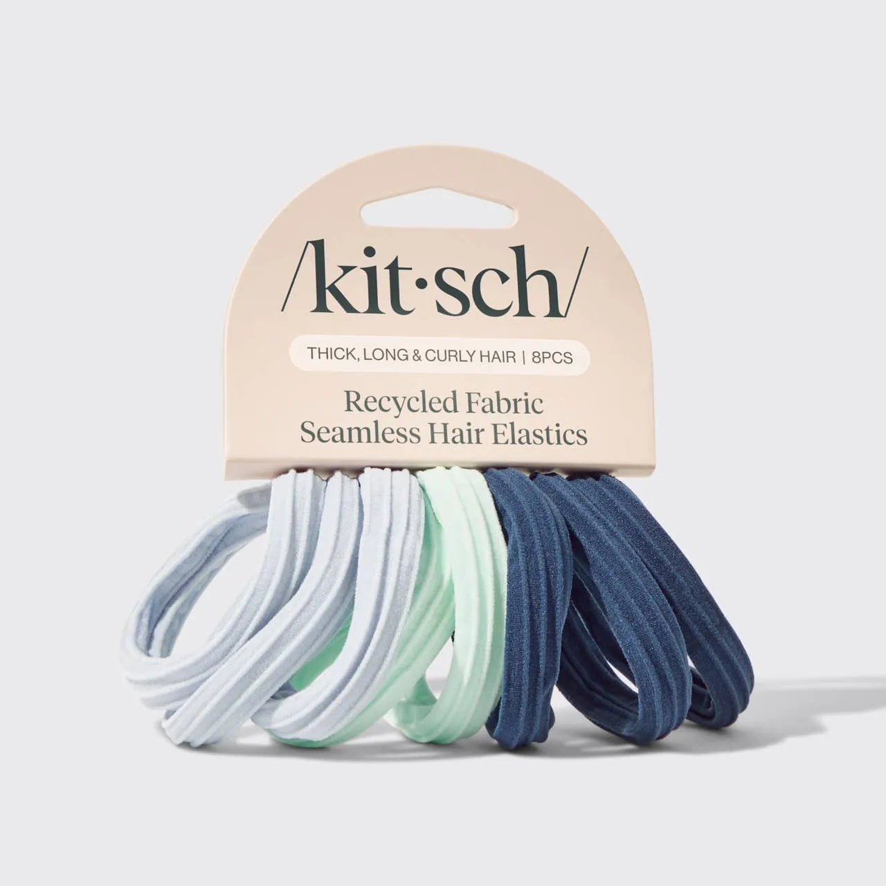 Seamless Hair elastics  8pc Set - Garden Bouquet